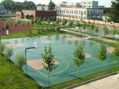 濱?？h化工園區(qū)籃球場