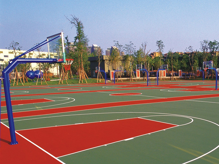 浙江筧橋空軍部隊(duì)籃球場