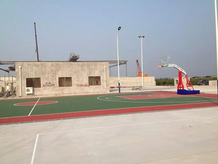 常州金壇廣亞集團(tuán)籃球場
