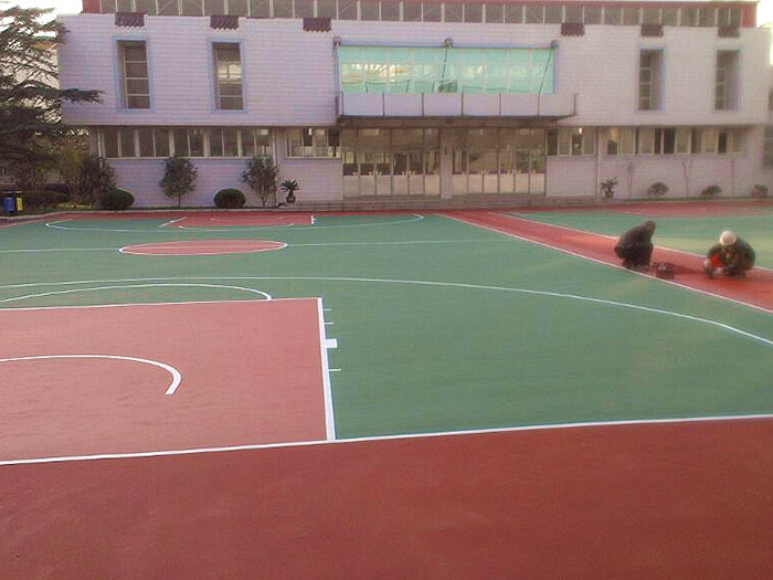 上海利德電子廠球場(chǎng)施工