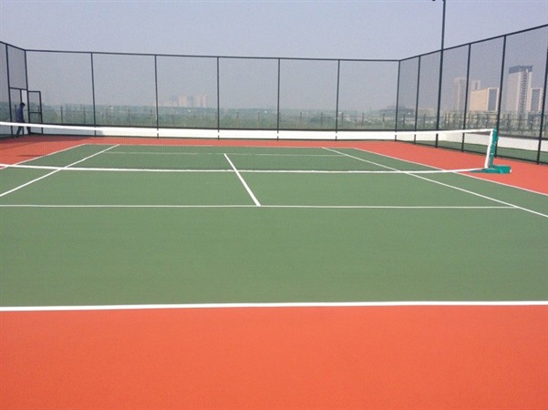 吳江籃球場(chǎng)工程竣工